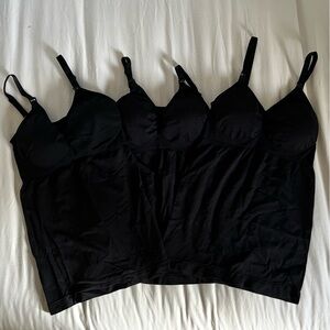 Set of 3 Nursing Tanks, Medium